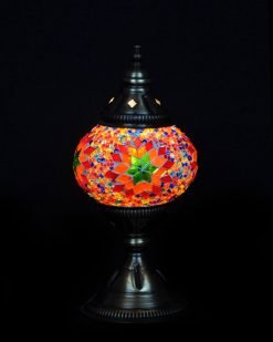 Turkse tafellamp multicolour - sfeerverlichting-online.nl